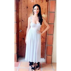 majorelle rina dress in plated